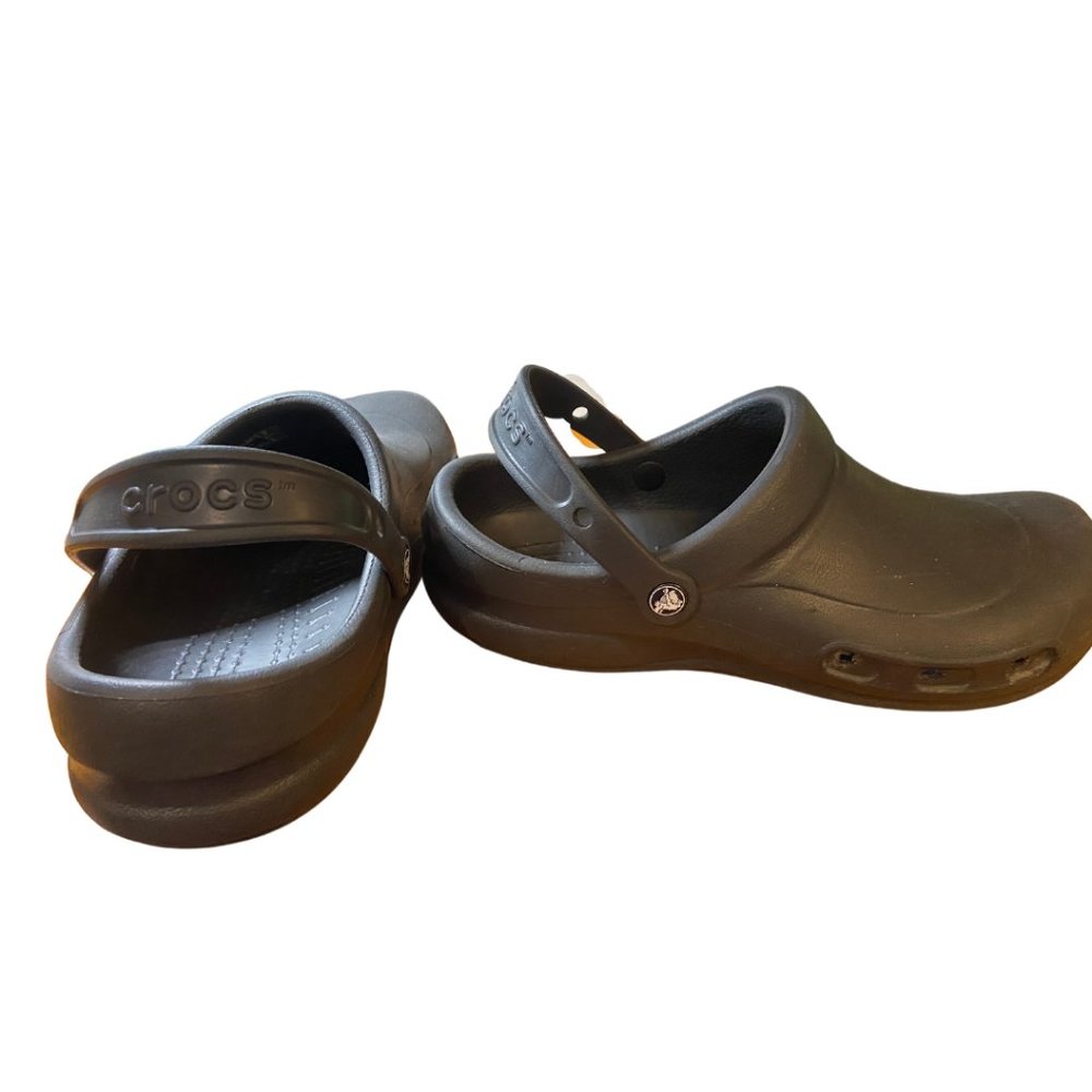 Crocs clogs sandals shoes black size 12